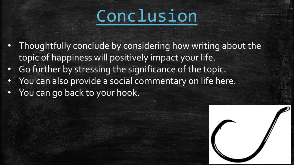 conclusion