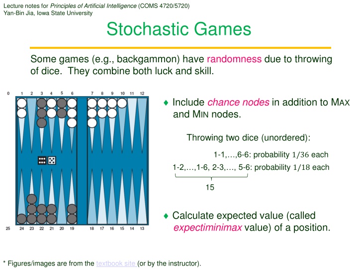 lecture notes for principles of artificial