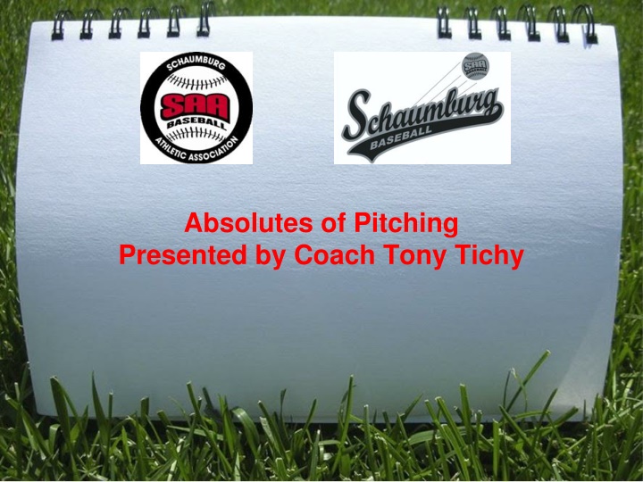 absolutes of pitching presented by coach tony