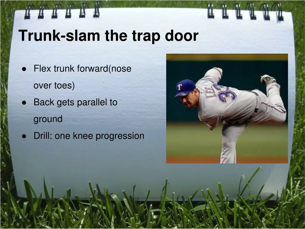 trunk slam the trap door