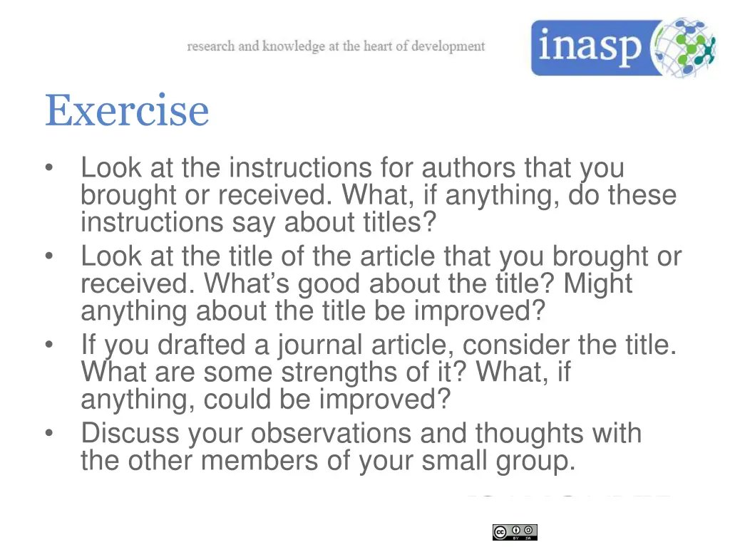 exercise