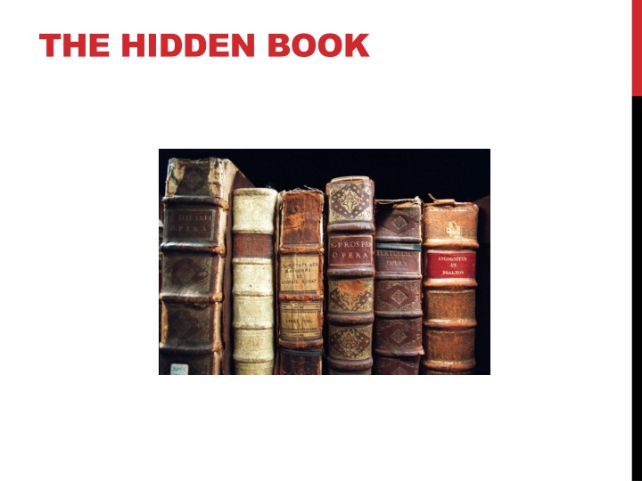 the hidden book