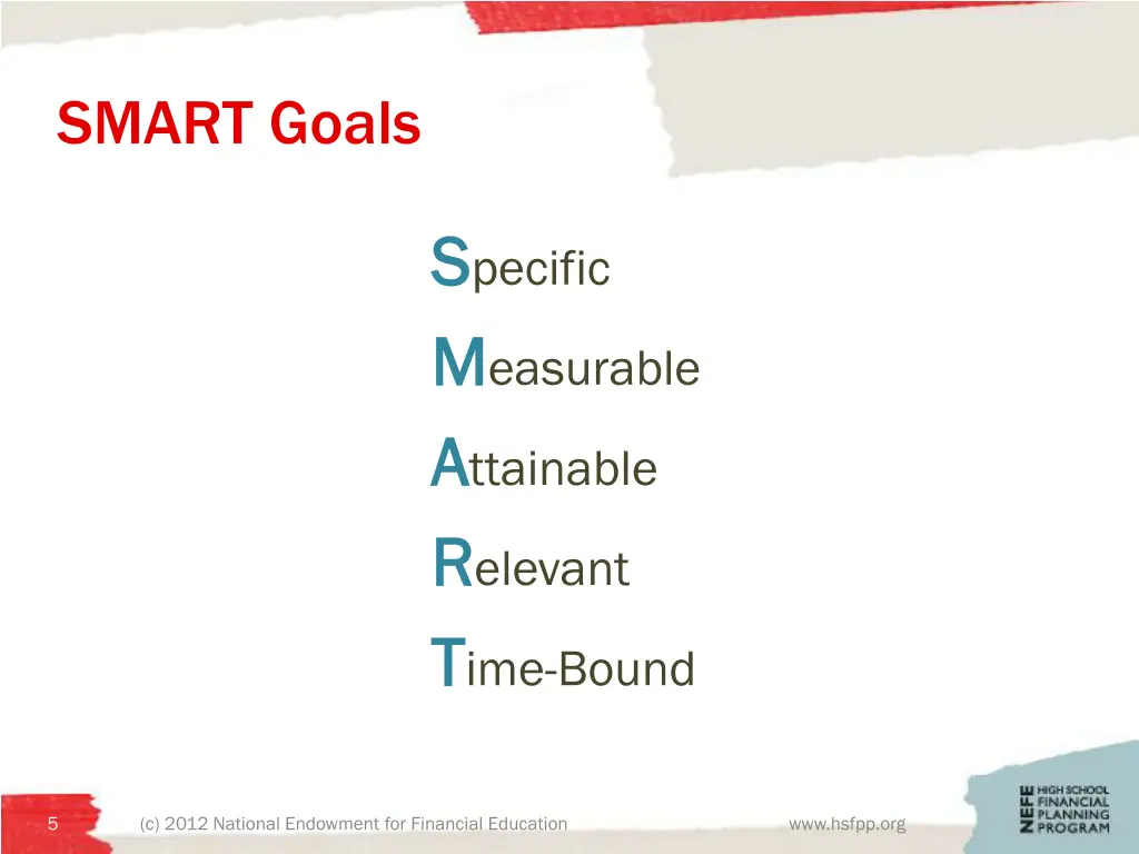 smart goals