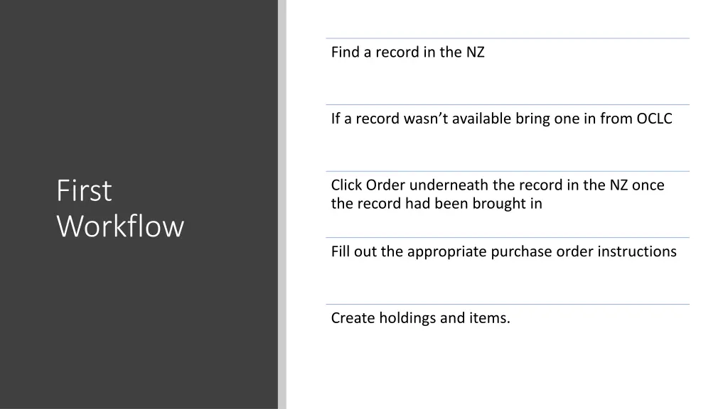 find a record in the nz