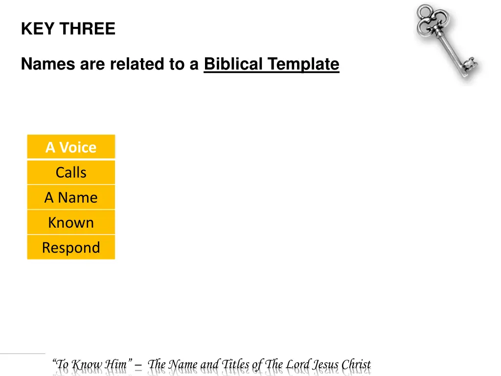 key three 1