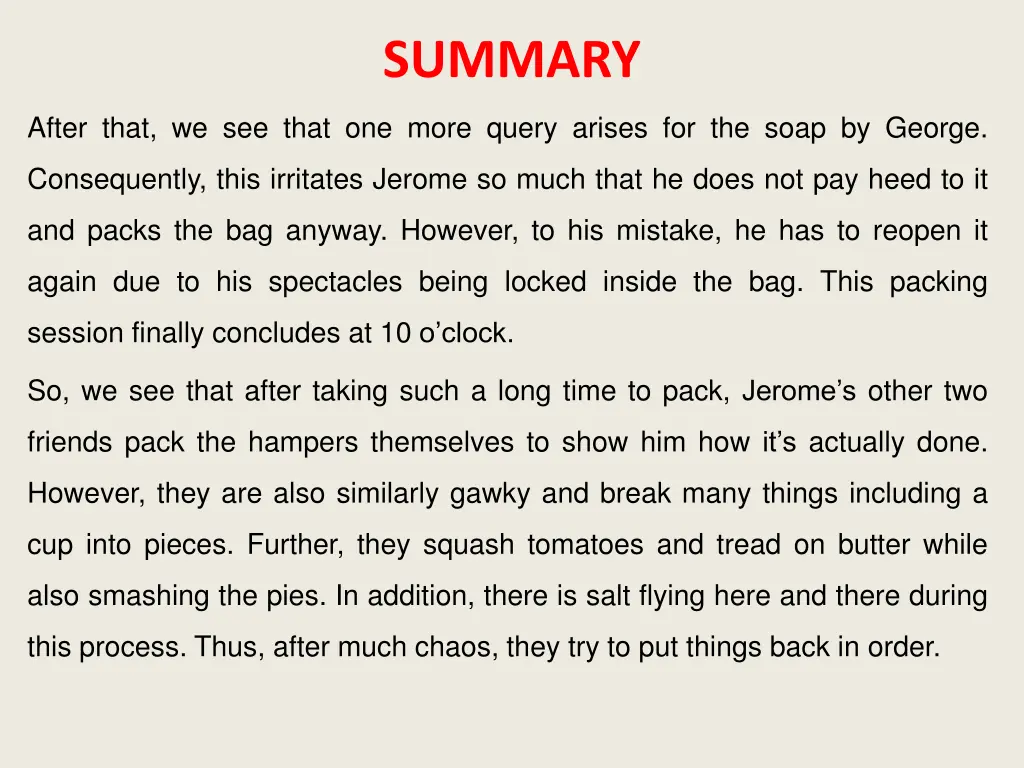 summary 1