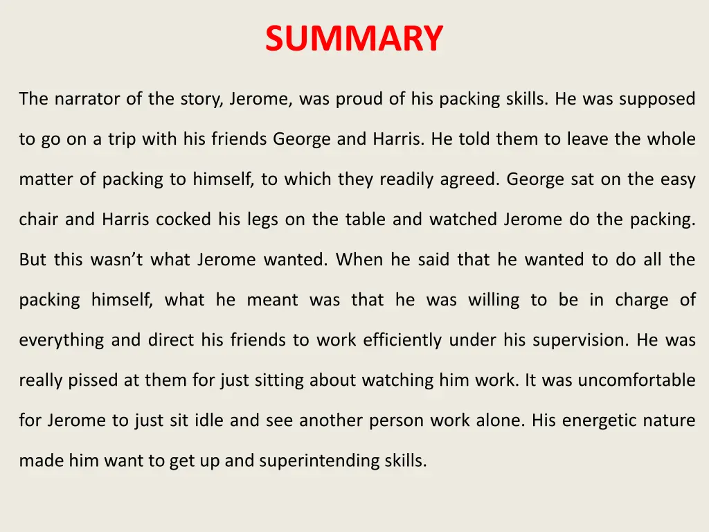 summary 3