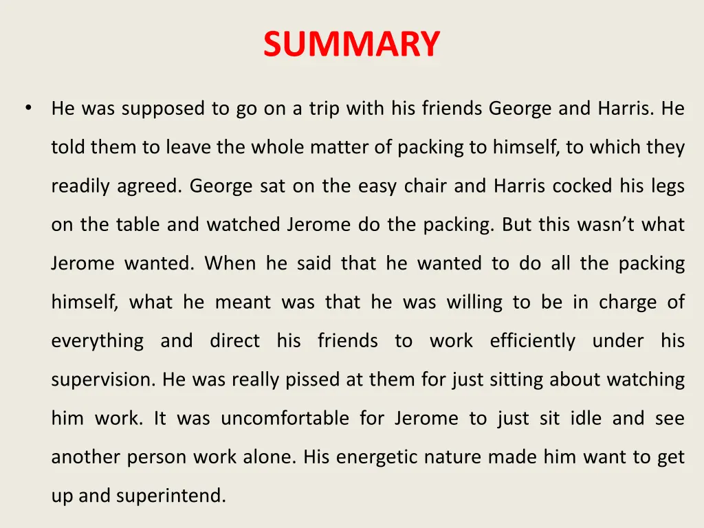 summary 4