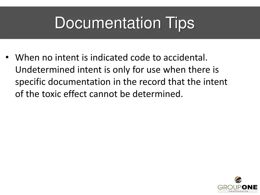 documentation tips 2