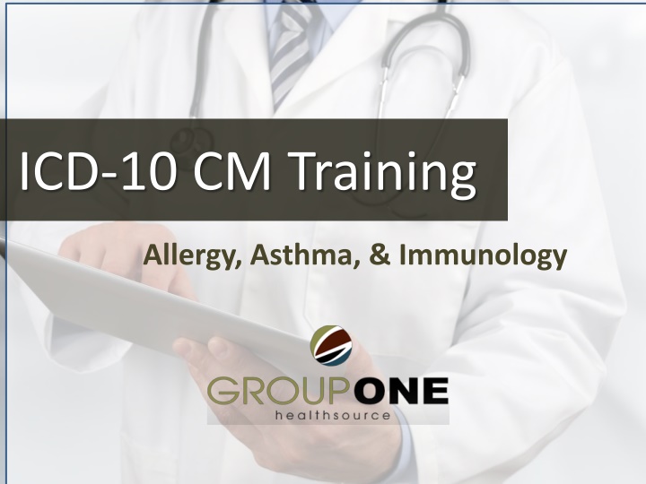 icd 10 cm training