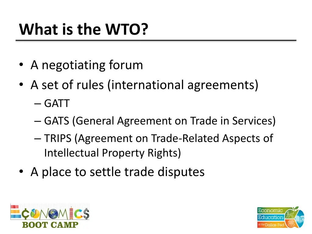 what is the wto