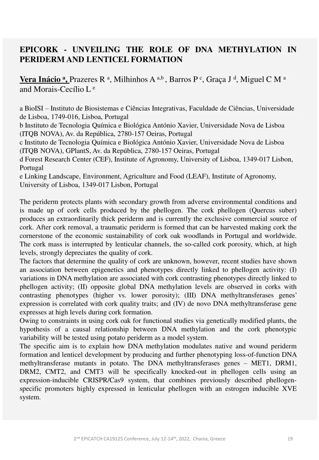 epicork unveiling the role of dna methylation