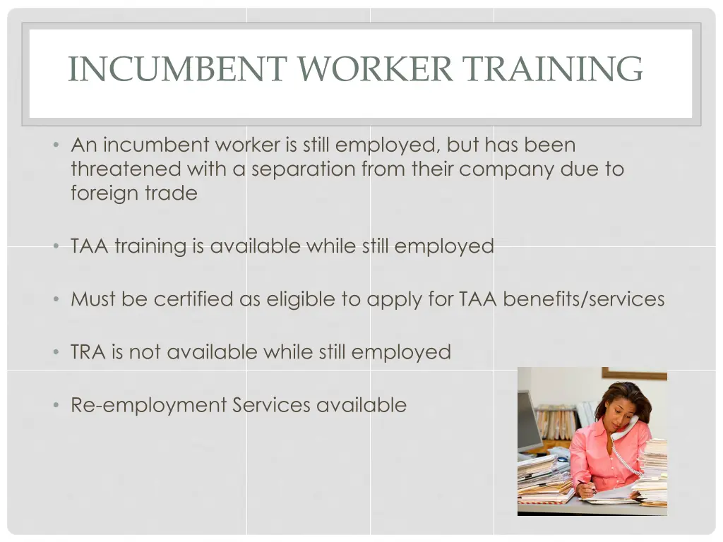 incumbent worker training