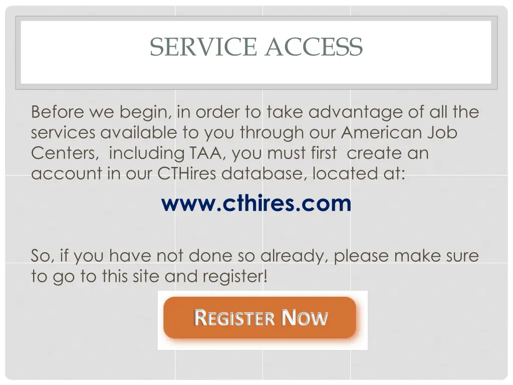 service access