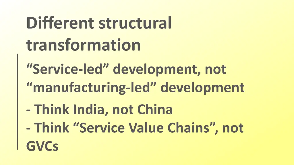 different structural transformation service
