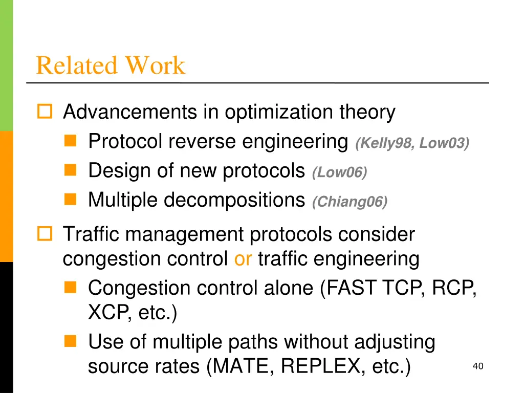 related work