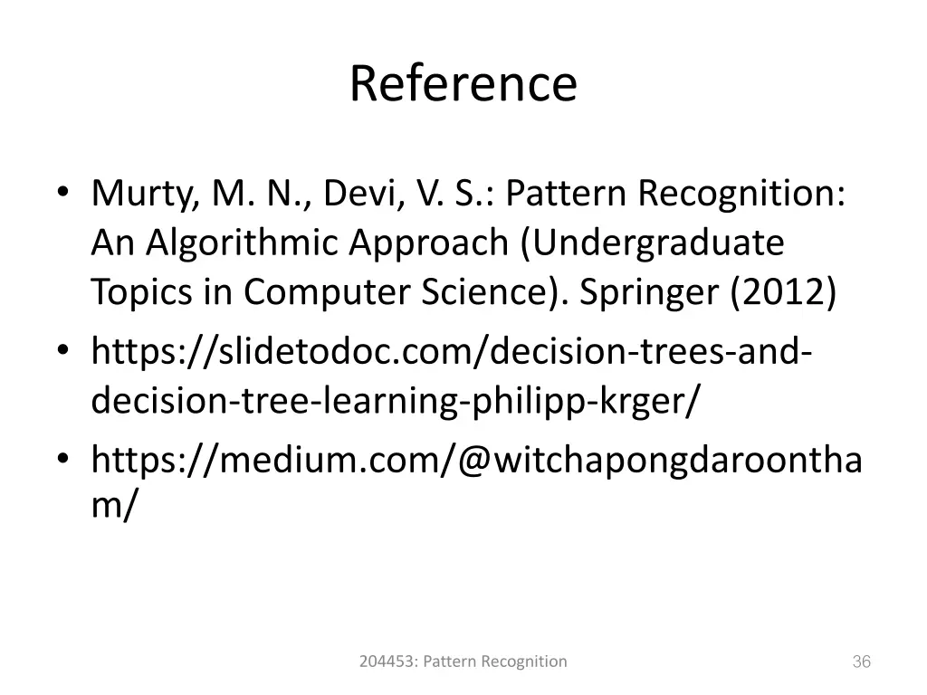 reference