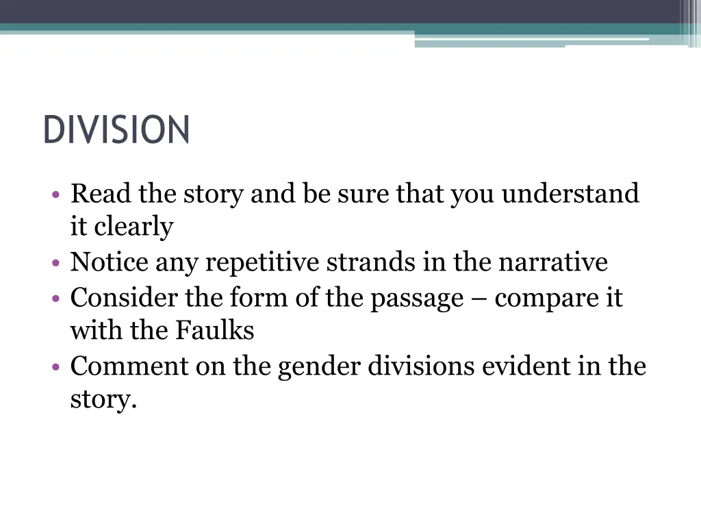 division