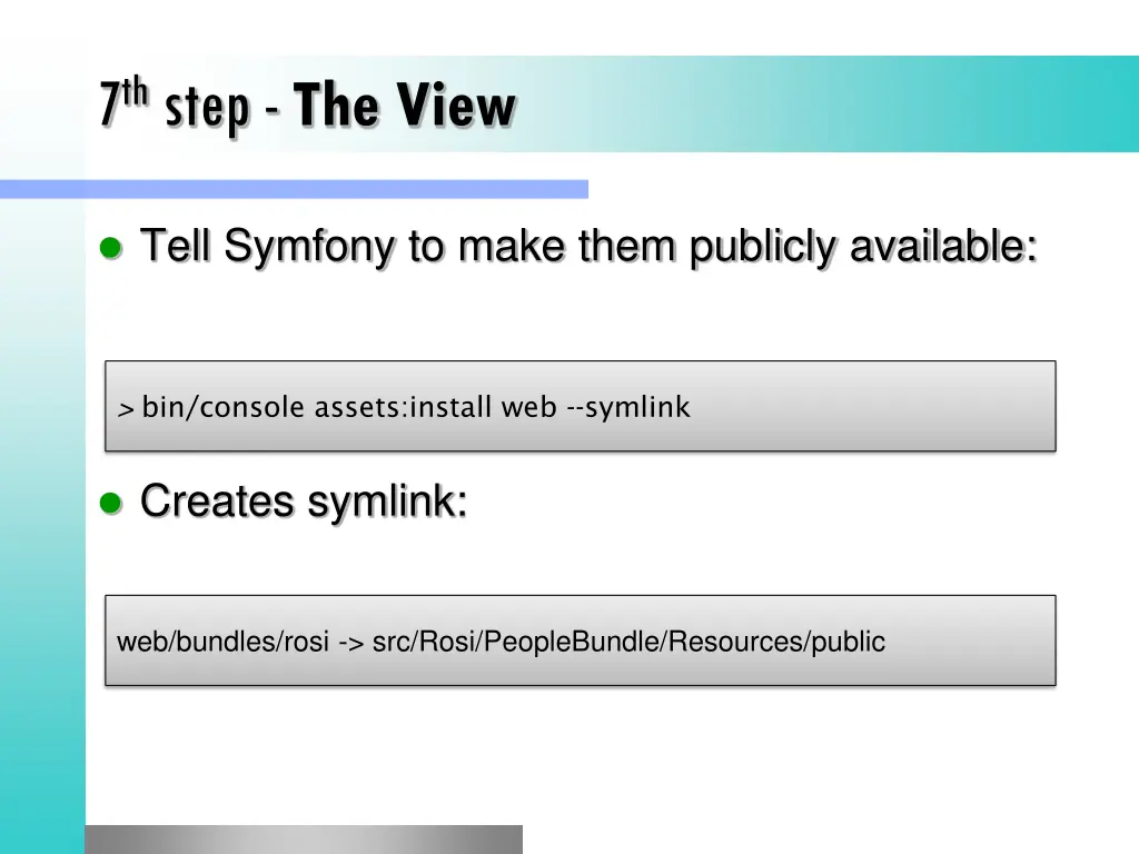 7 th step the view 1