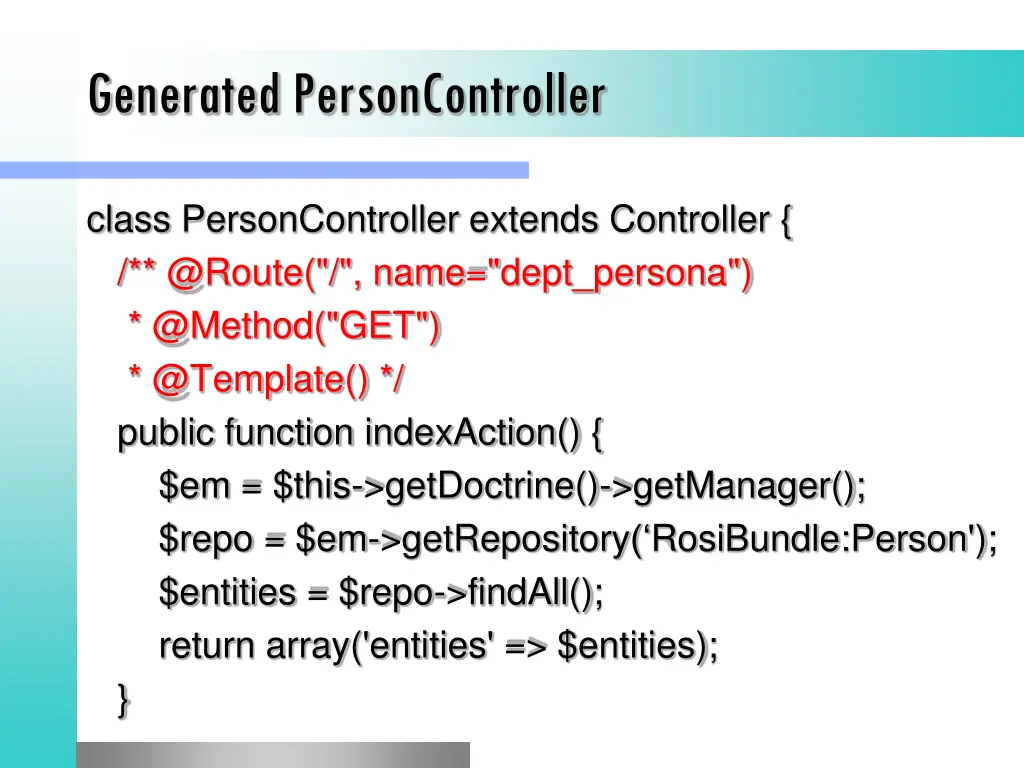 generated personcontroller