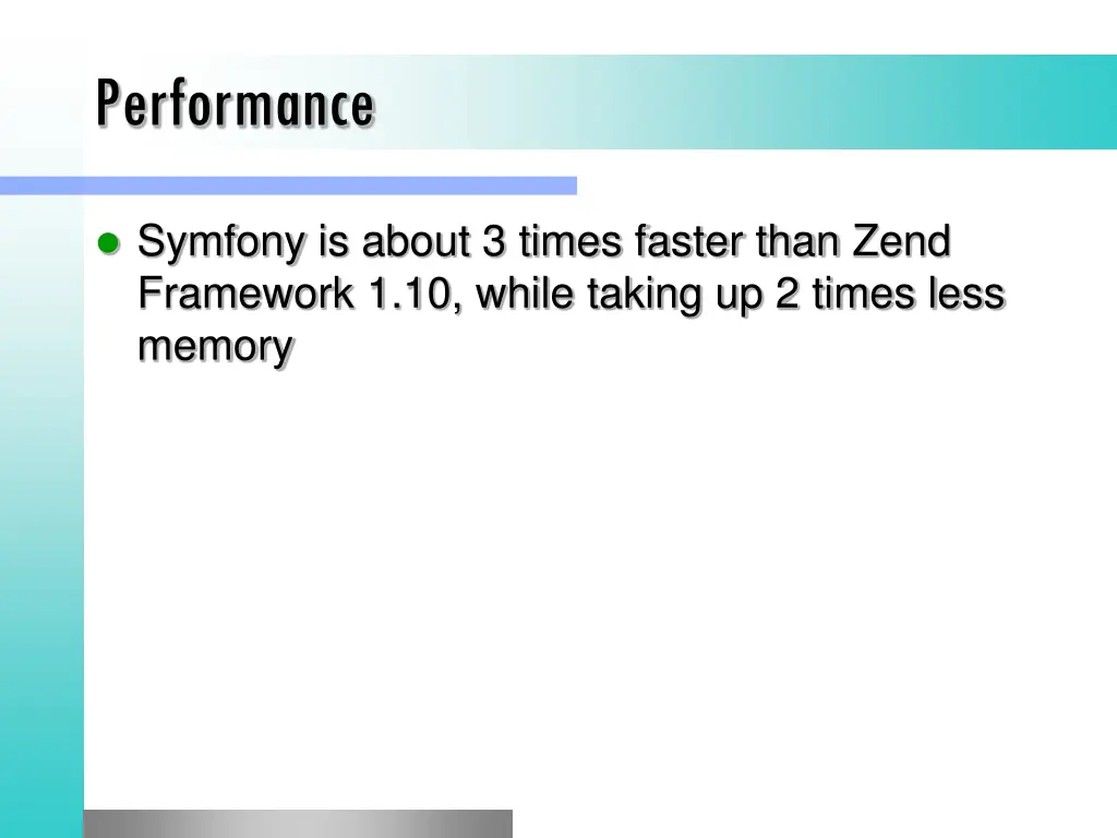 performance