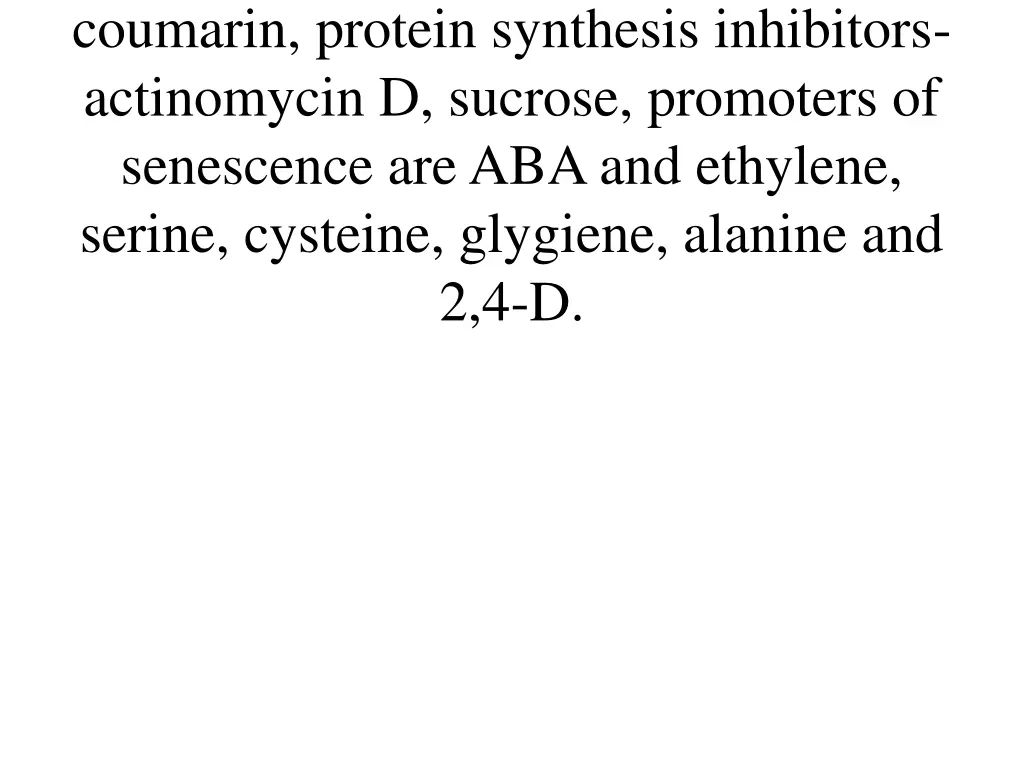 coumarin protein synthesis inhibitors actinomycin