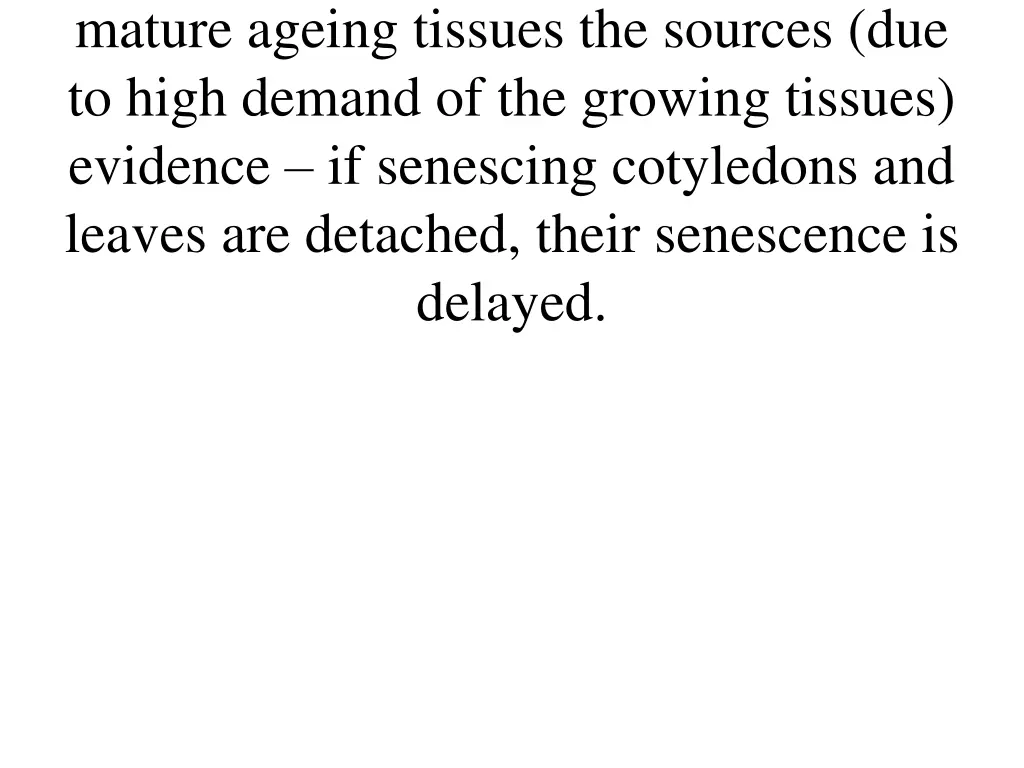 mature ageing tissues the sources due to high