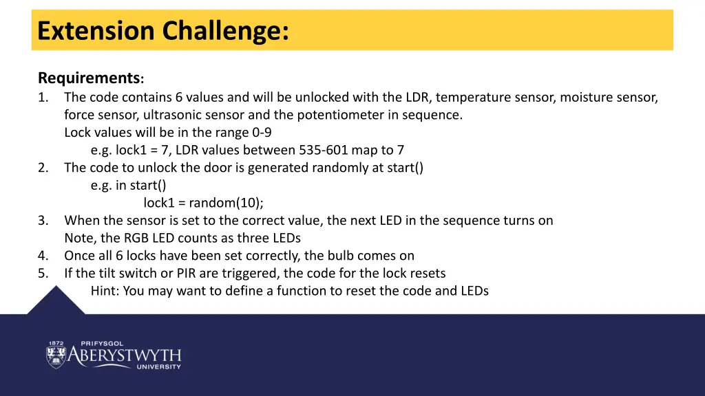 extension challenge 1
