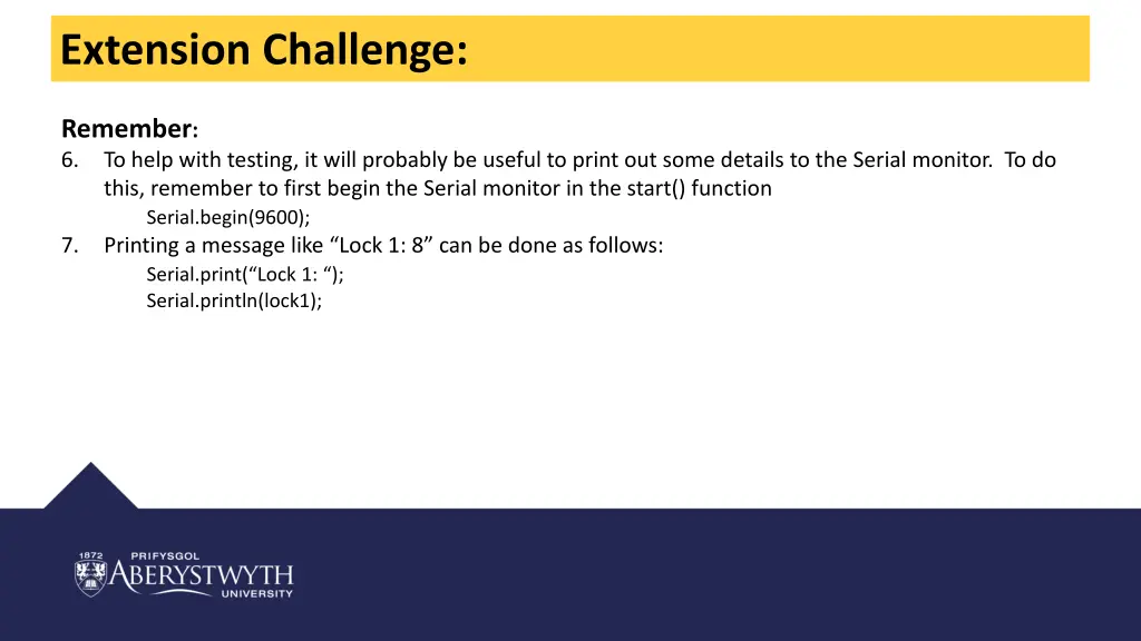 extension challenge 3