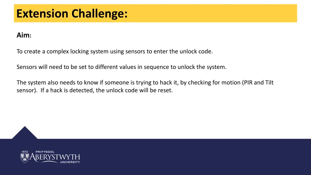 extension challenge