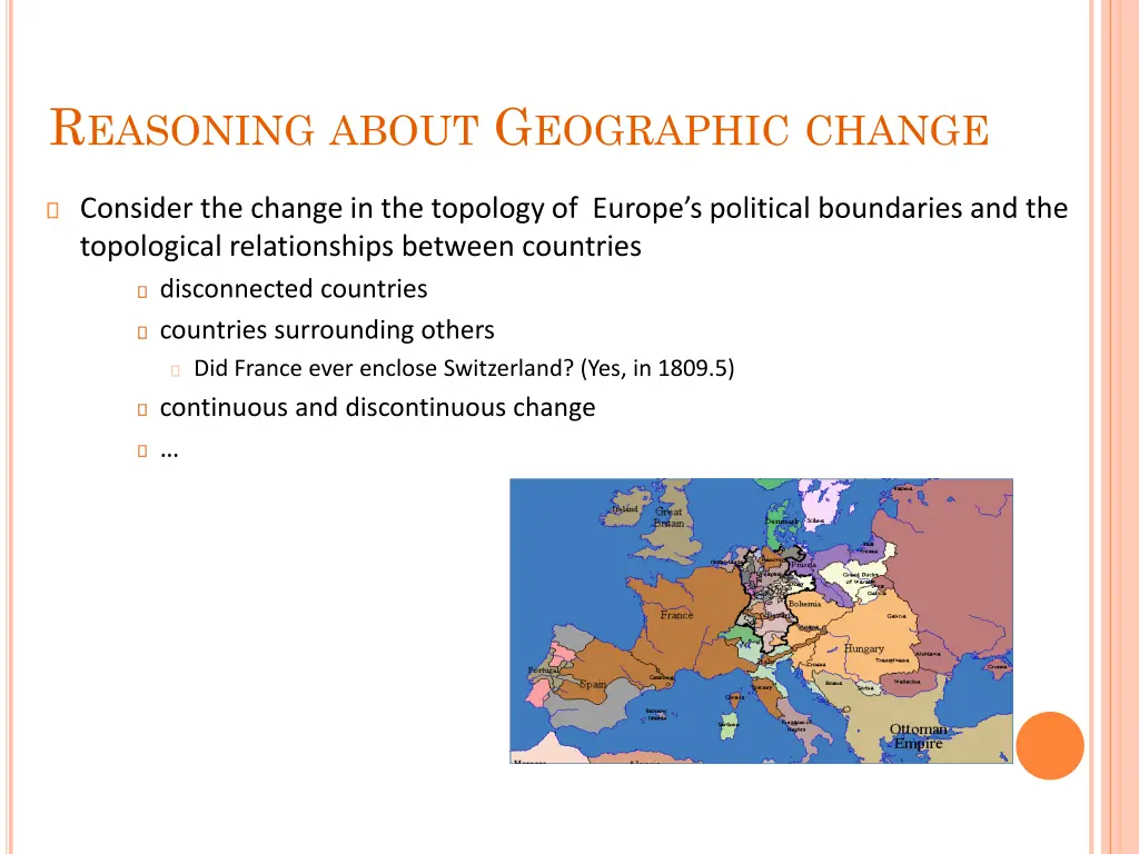 r easoning about g eographic change