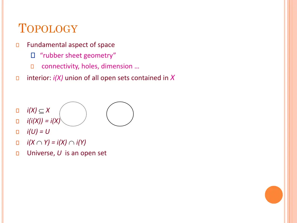 t opology