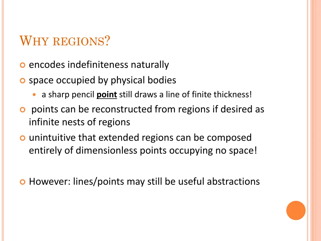 w hy regions