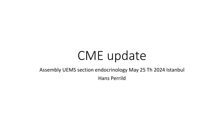 cme update