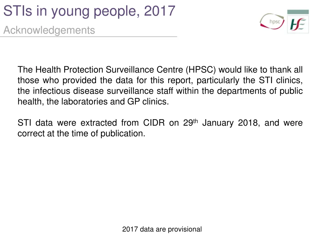 stis in young people 2017 acknowledgements