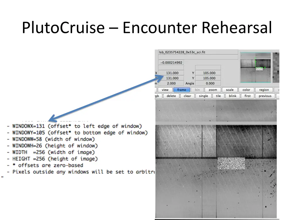 plutocruise encounter rehearsal