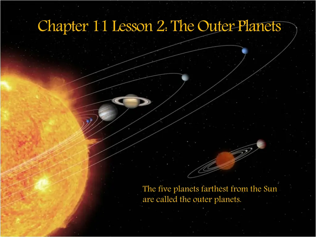 chapter 11 lesson 2 the outer planets
