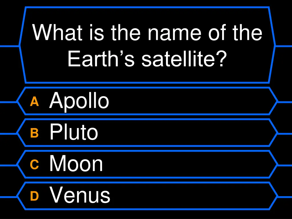 what is the name of the earth s satellite