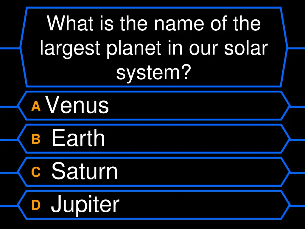 what is the name of the largest planet