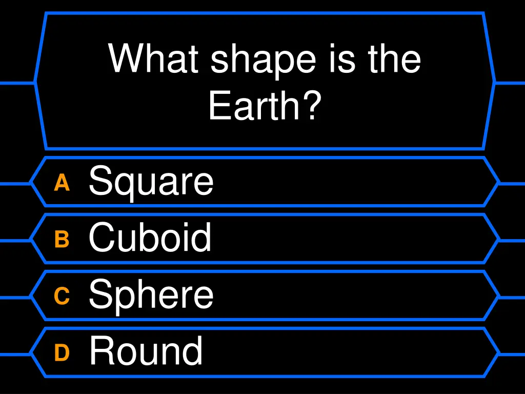 what shape is the earth
