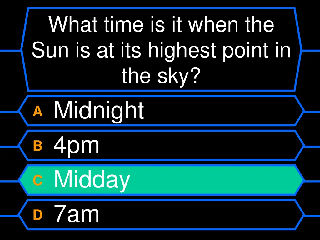 what time is it when the sun is at its highest 1