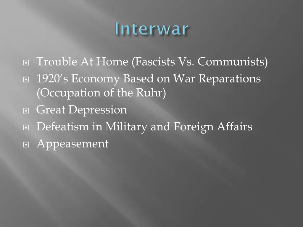trouble at home fascists vs communists 1920