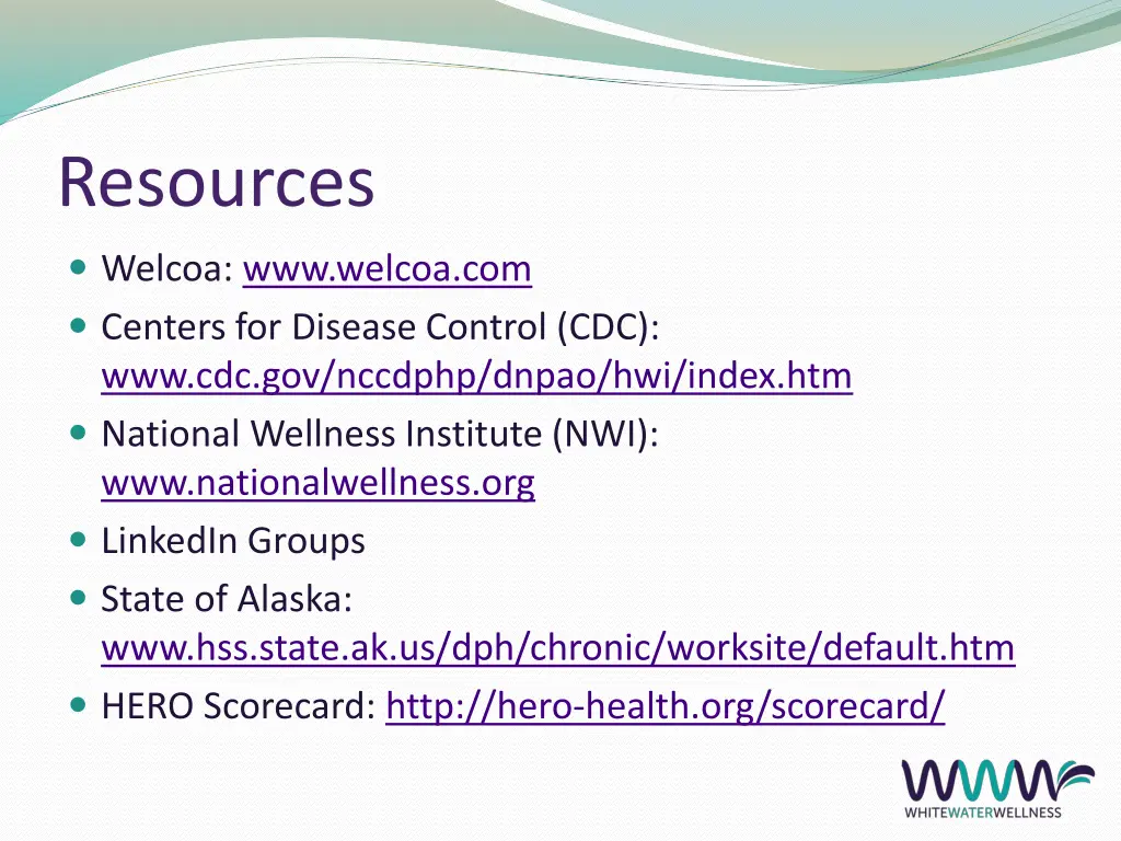 resources