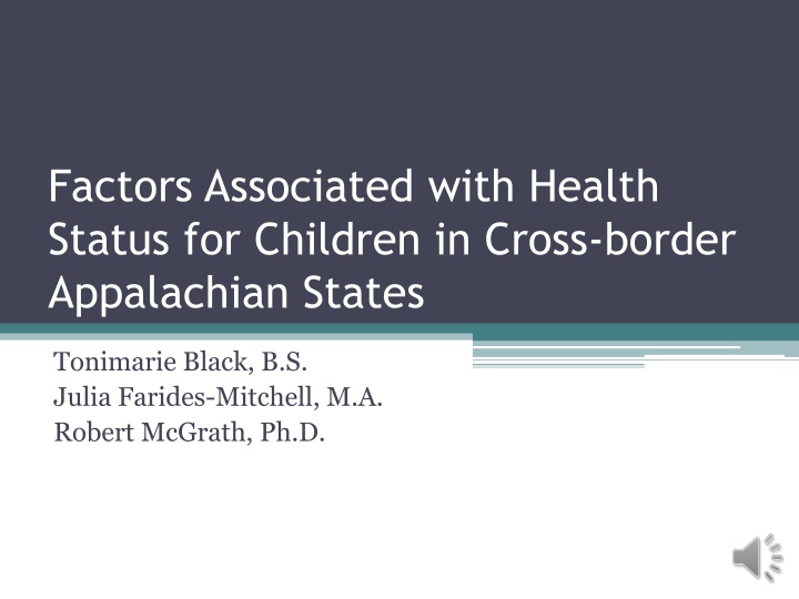 factors associated with health status