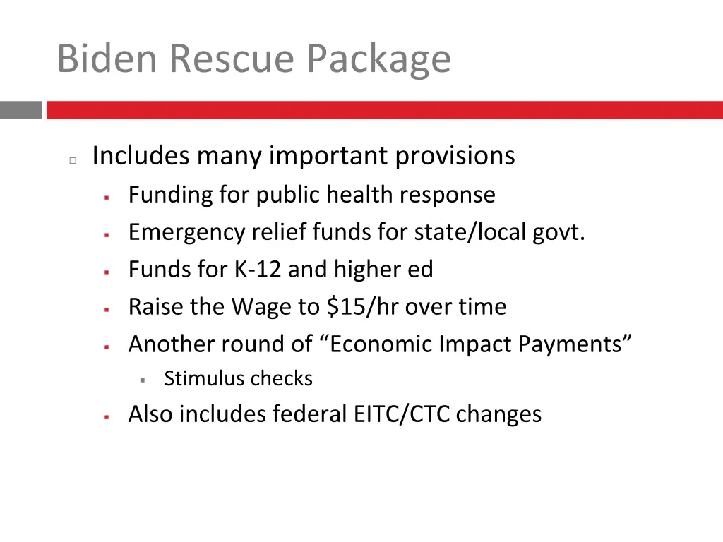 biden rescue package