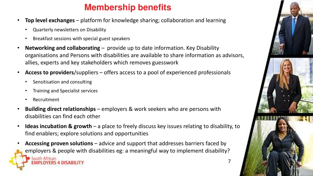 membership benefits