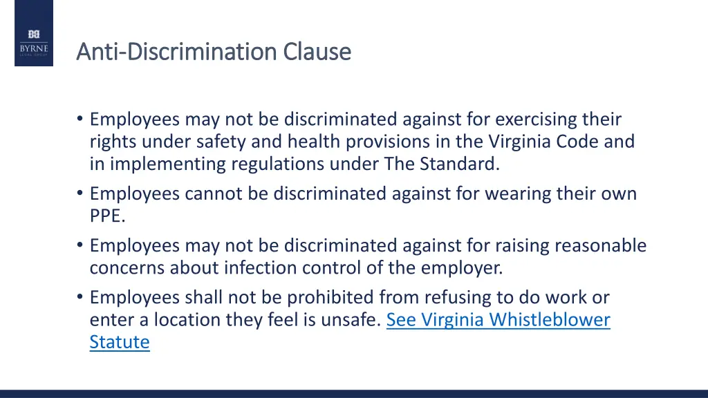 anti anti discrimination clause discrimination