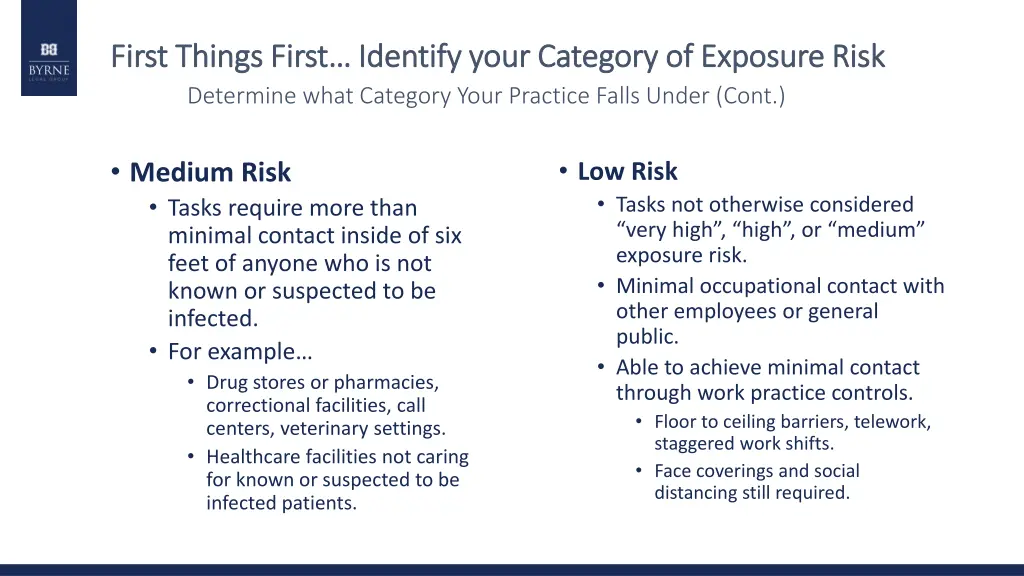 first things first identify your category 1