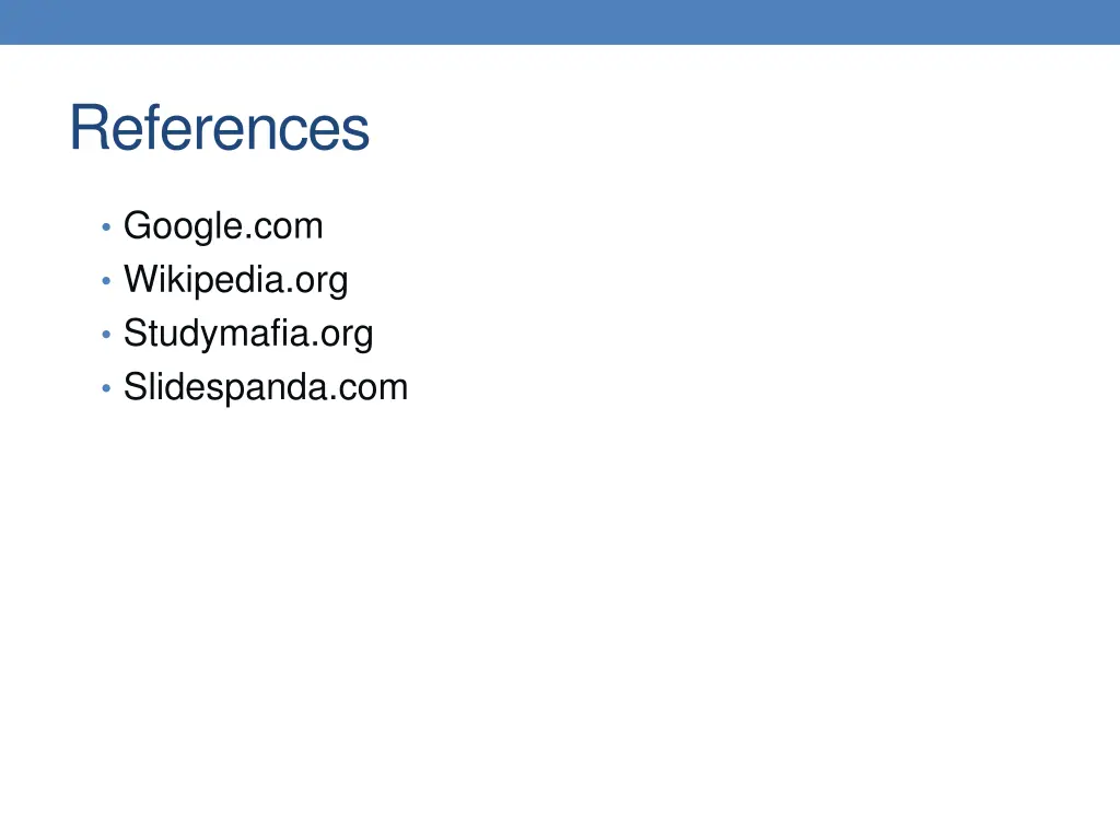 references