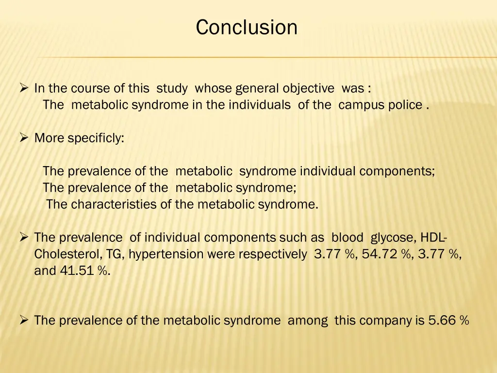 conclusion